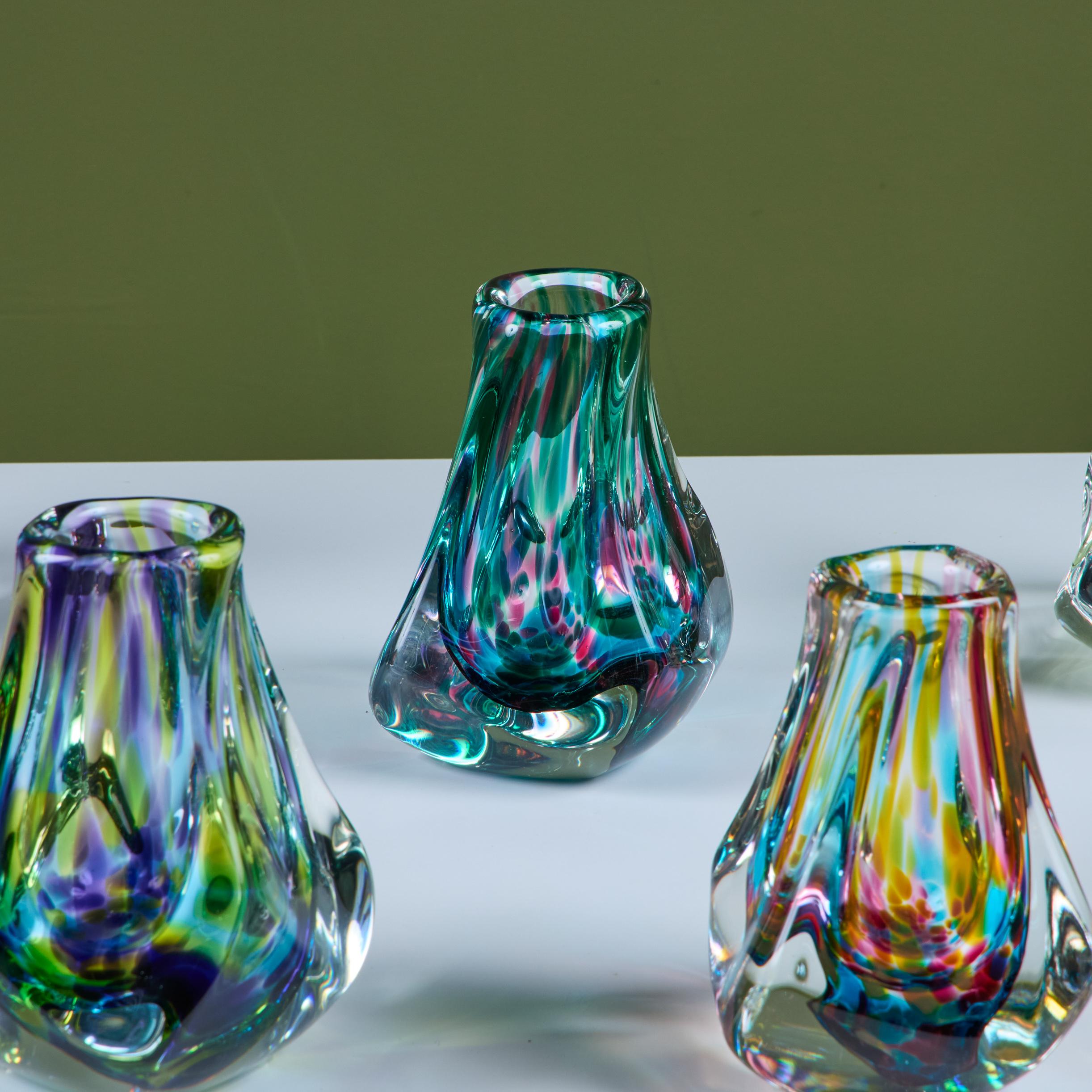 Vaso in vetro Art di Paul Harris - 5 in vendita 10