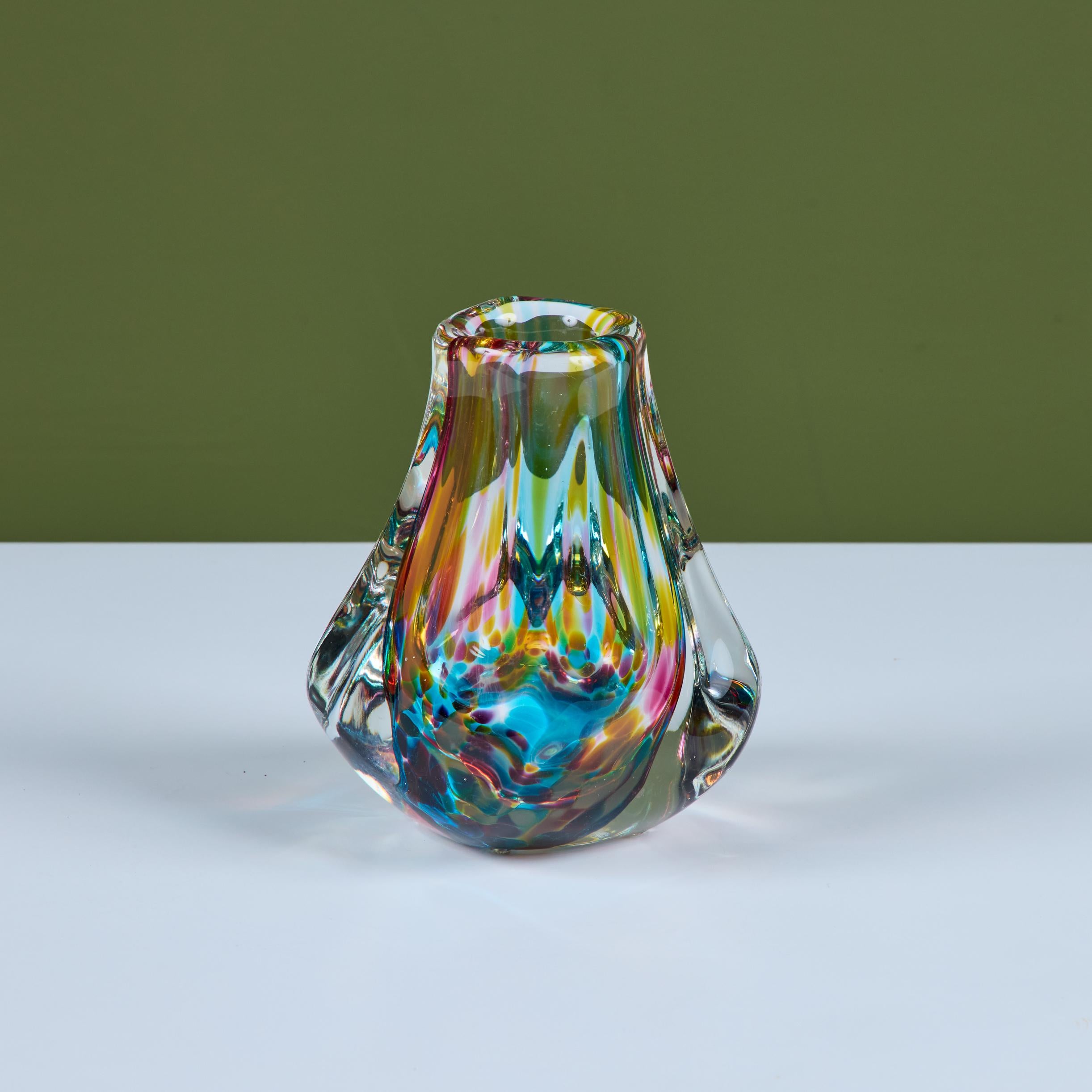 Vaso in vetro Art di Paul Harris - 5 in vendita 1