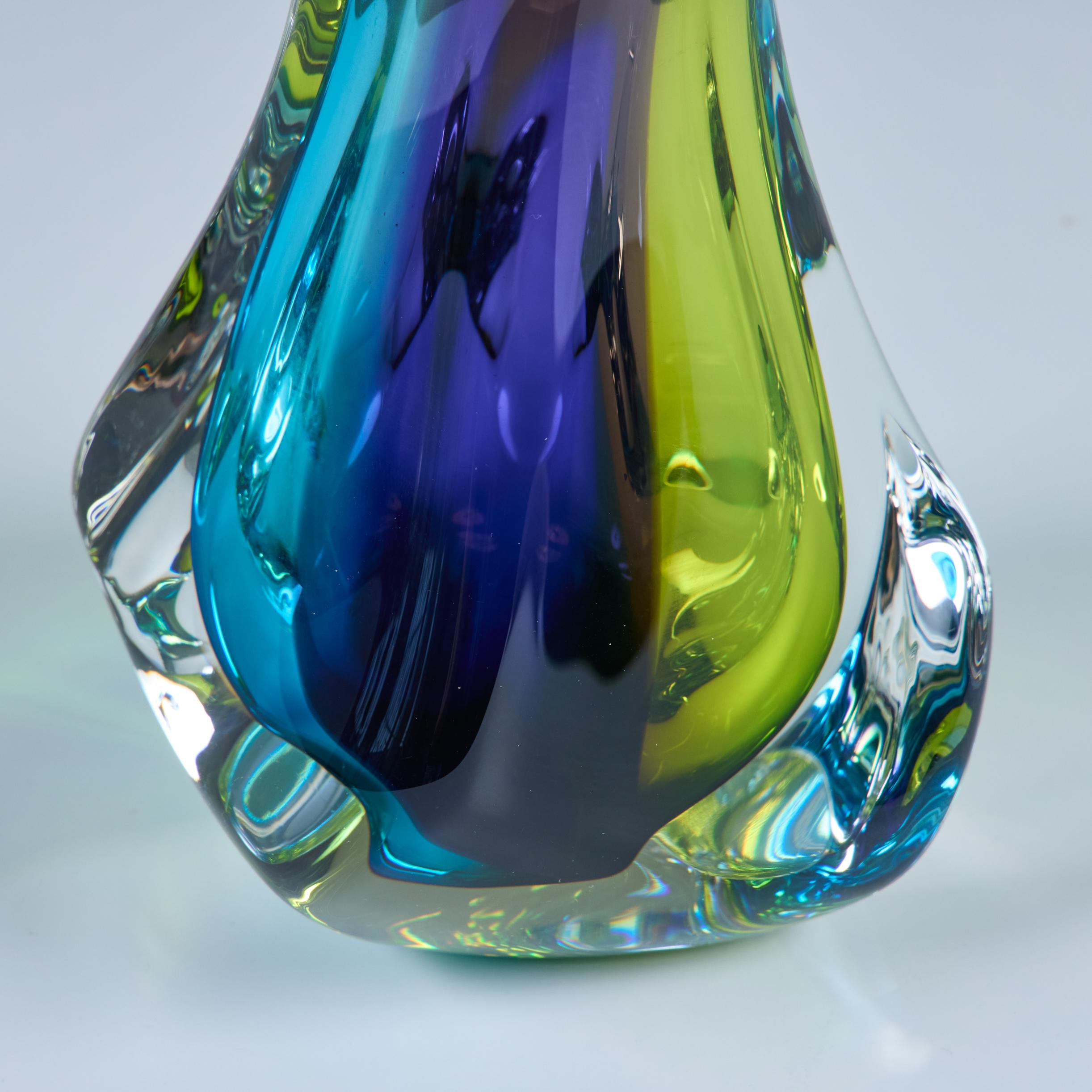 Vaso in vetro Art di Paul Harris - 6 in vendita 8