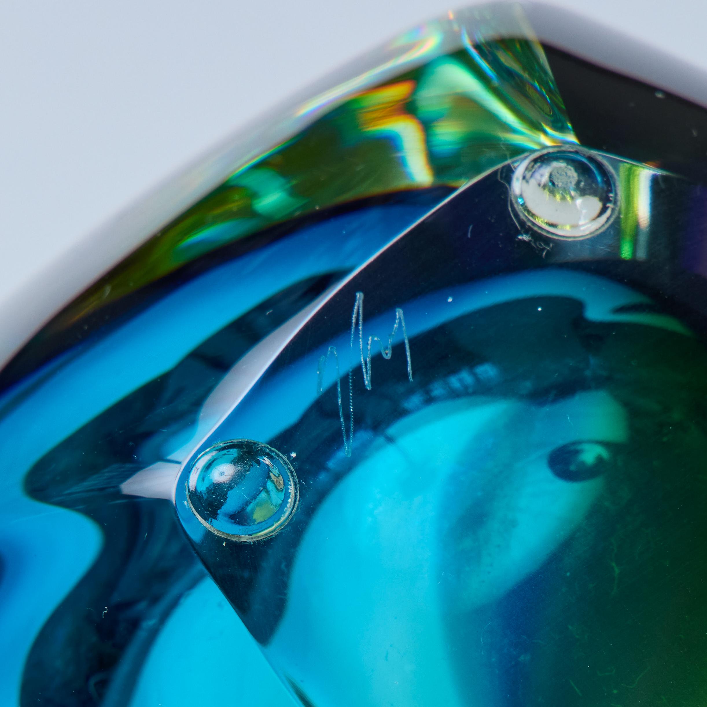 Vaso in vetro Art di Paul Harris - 6 in vendita 9