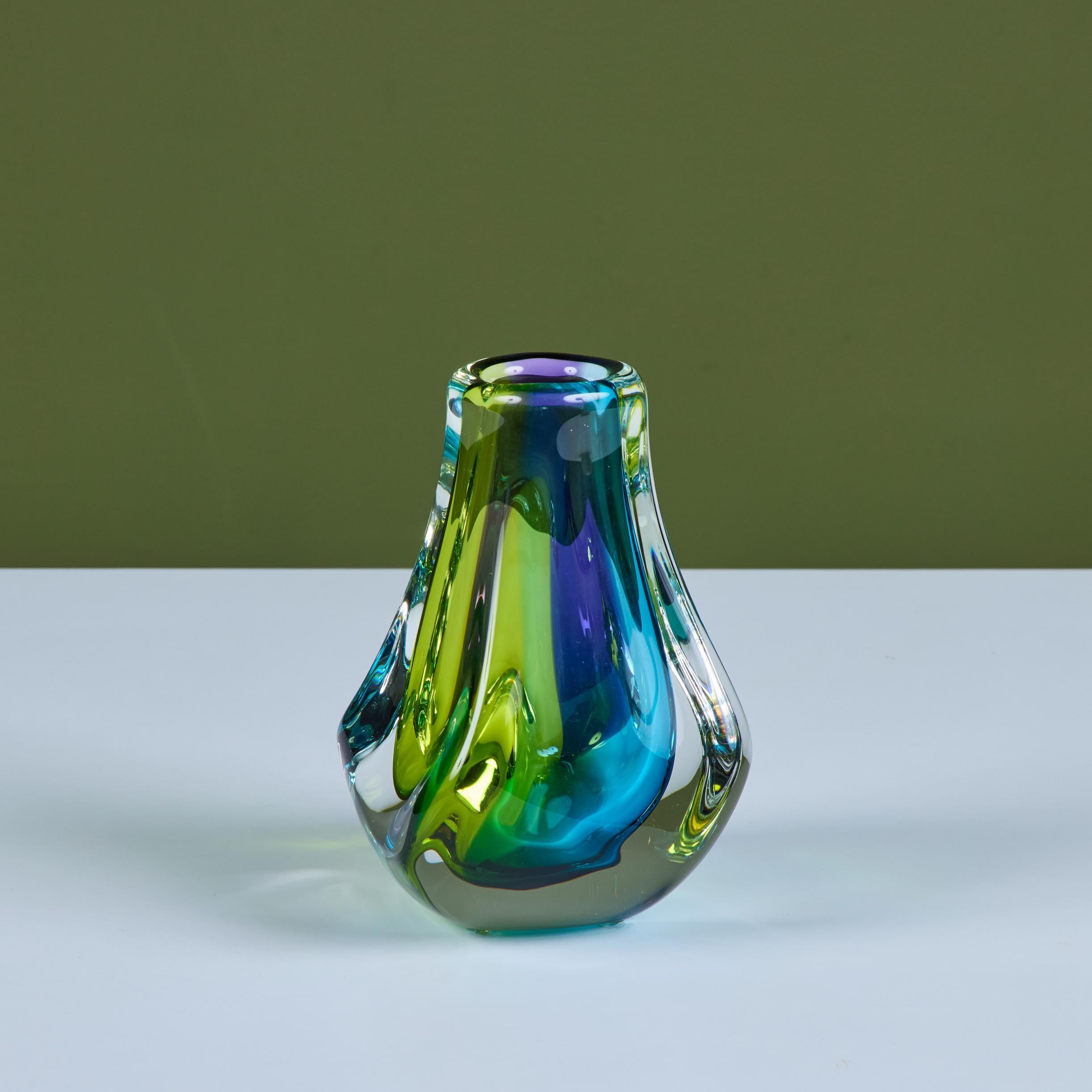 Vetro artistico Vaso in vetro Art di Paul Harris - 6 in vendita