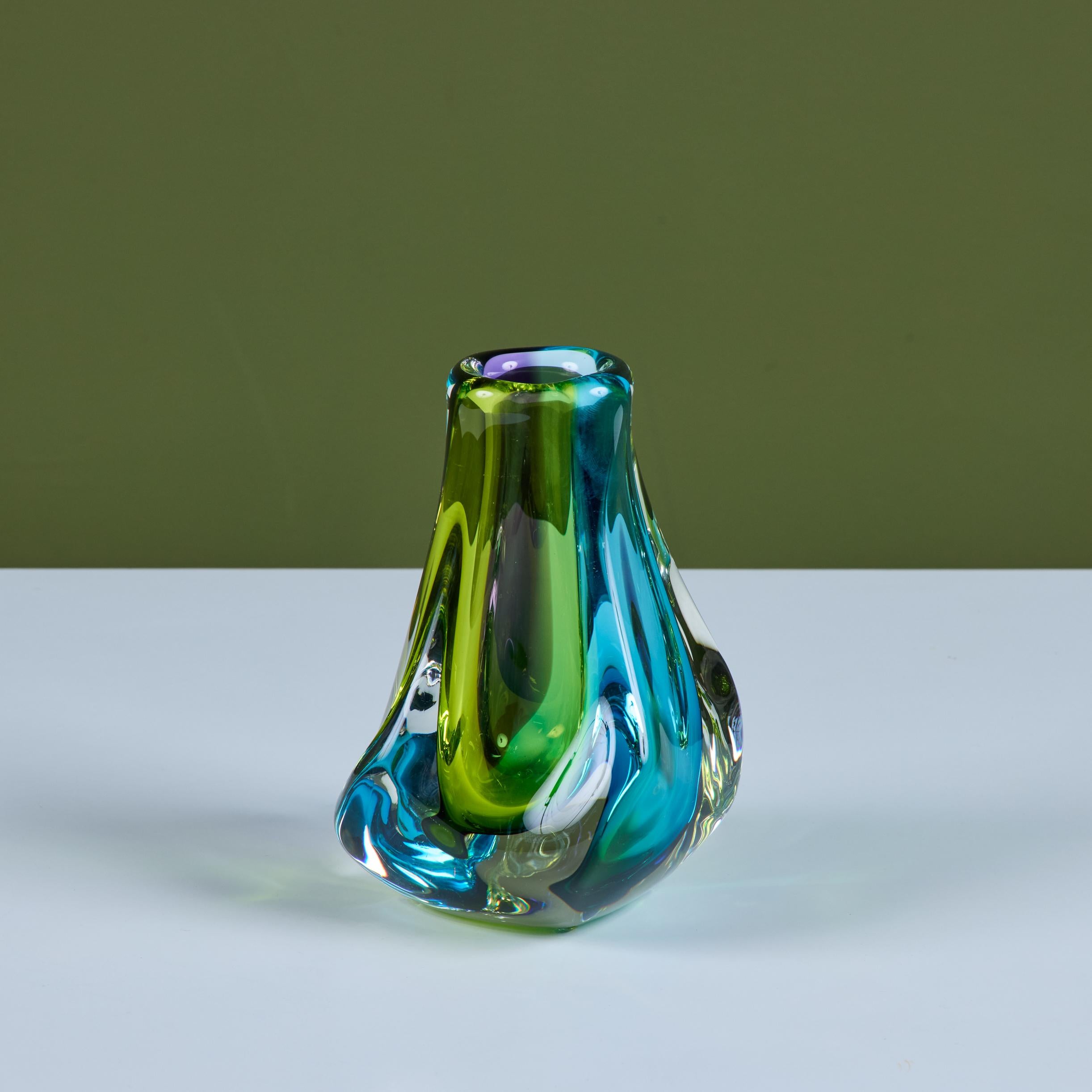 Vaso in vetro Art di Paul Harris - 6 in vendita 1