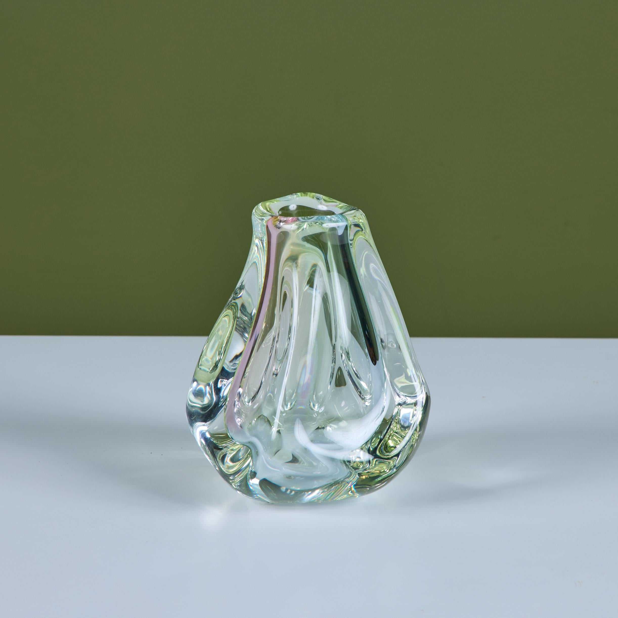 Vaso in vetro Art di Paul Harris - 7 In condizioni buone in vendita a Los Angeles, CA