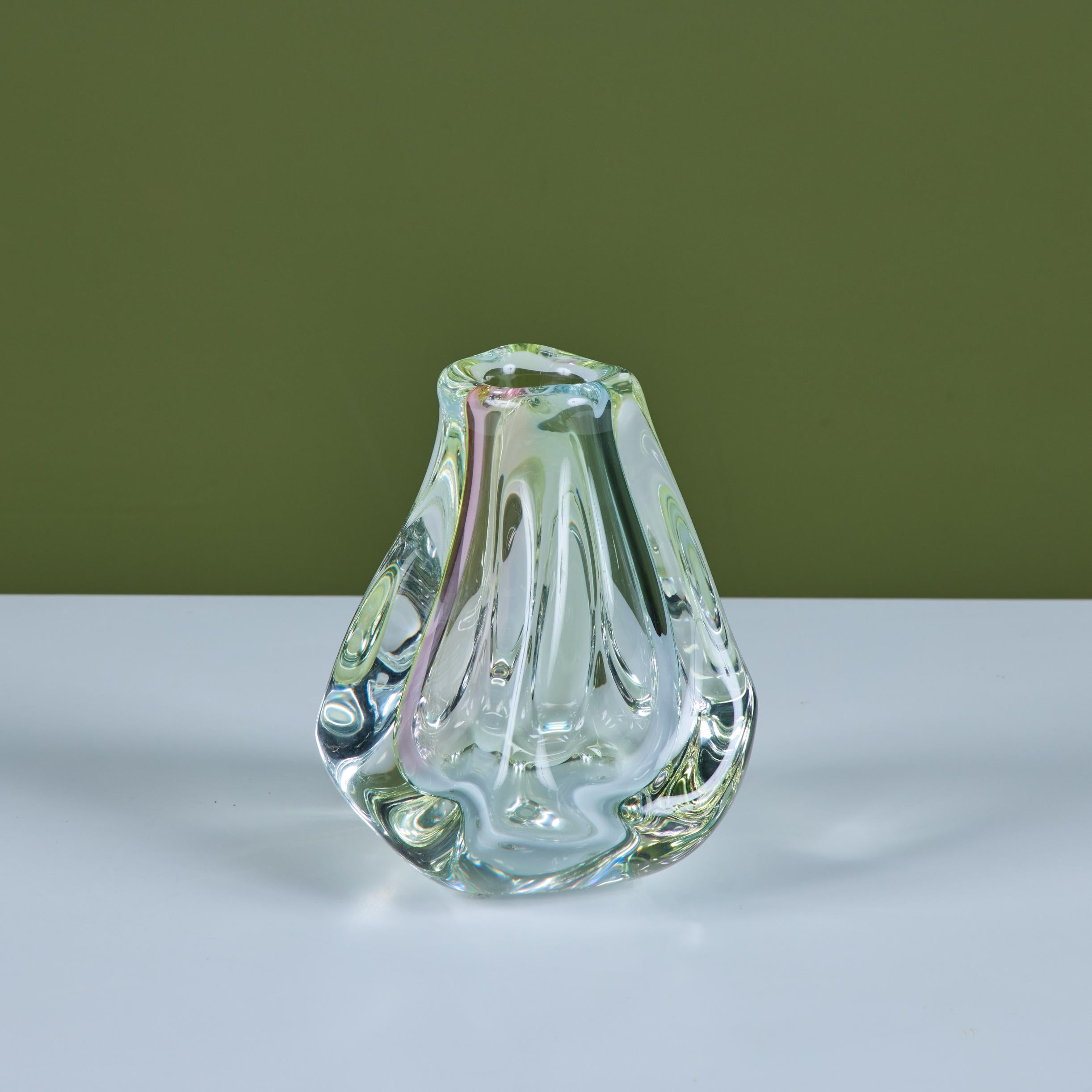 Fine XX secolo Vaso in vetro Art di Paul Harris - 7 in vendita