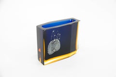 Art Glass Vase by Pavel Hlava for Exbor,  Czechoslovakia, 1960s