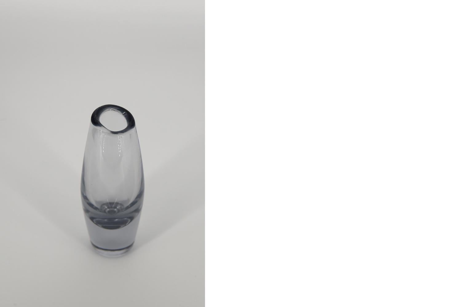 Vase aus Kunstglas von Sven Palmqvist für Orrefors, 1950er Jahre (Schwedisch) im Angebot