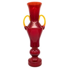 Art Glass Vase by Zbigniew Horbowy, Poland, 1960s