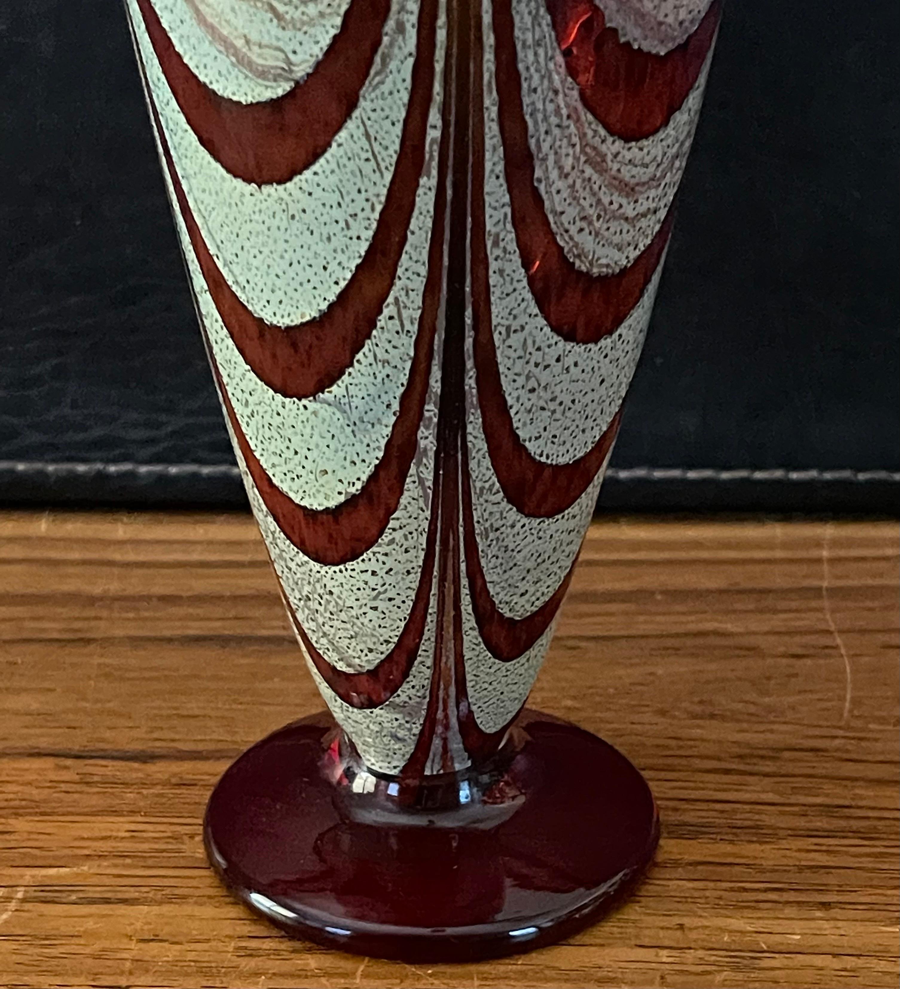 Art Glass Vase For Sale 5