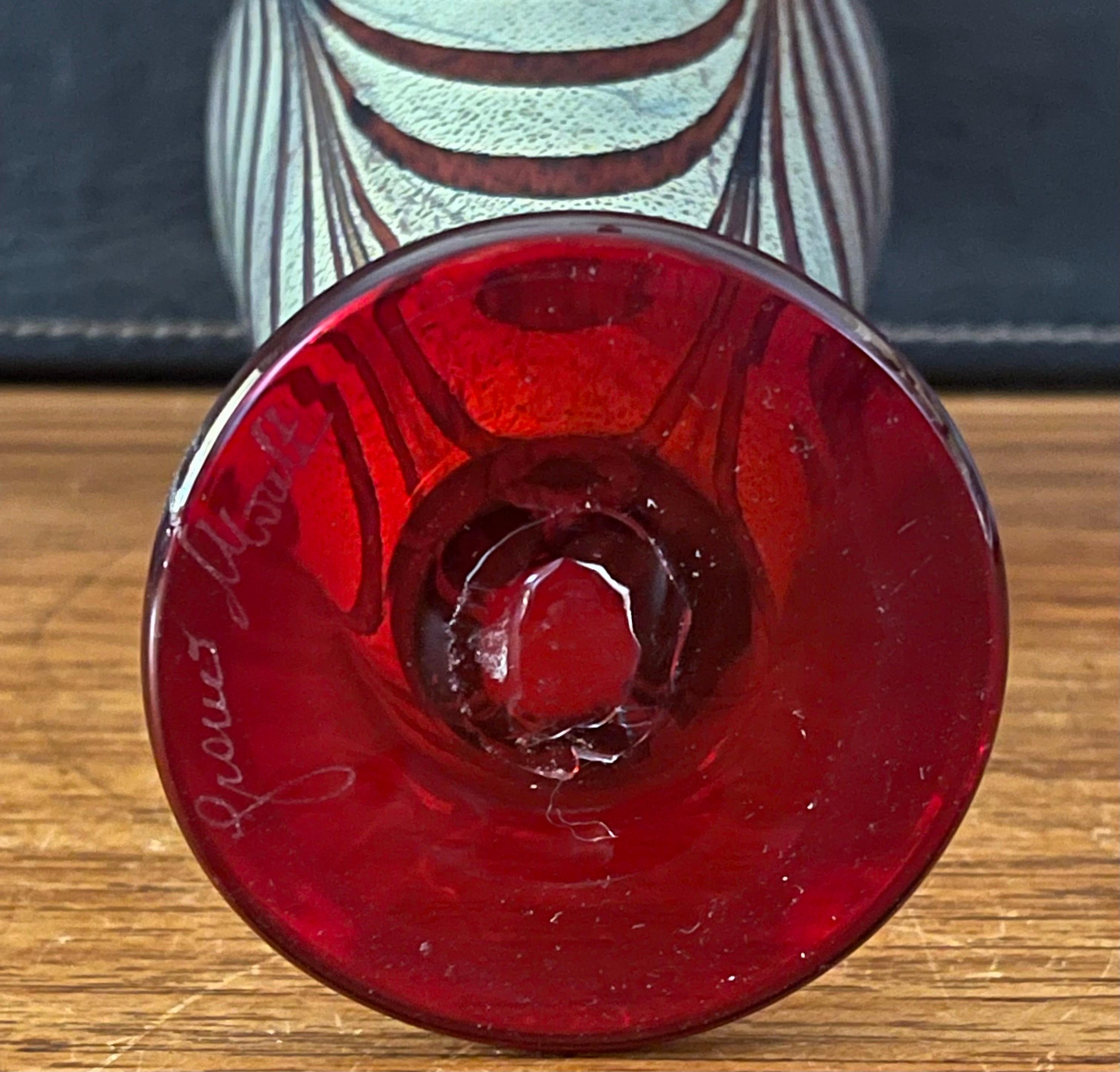 Art Glass Vase For Sale 7