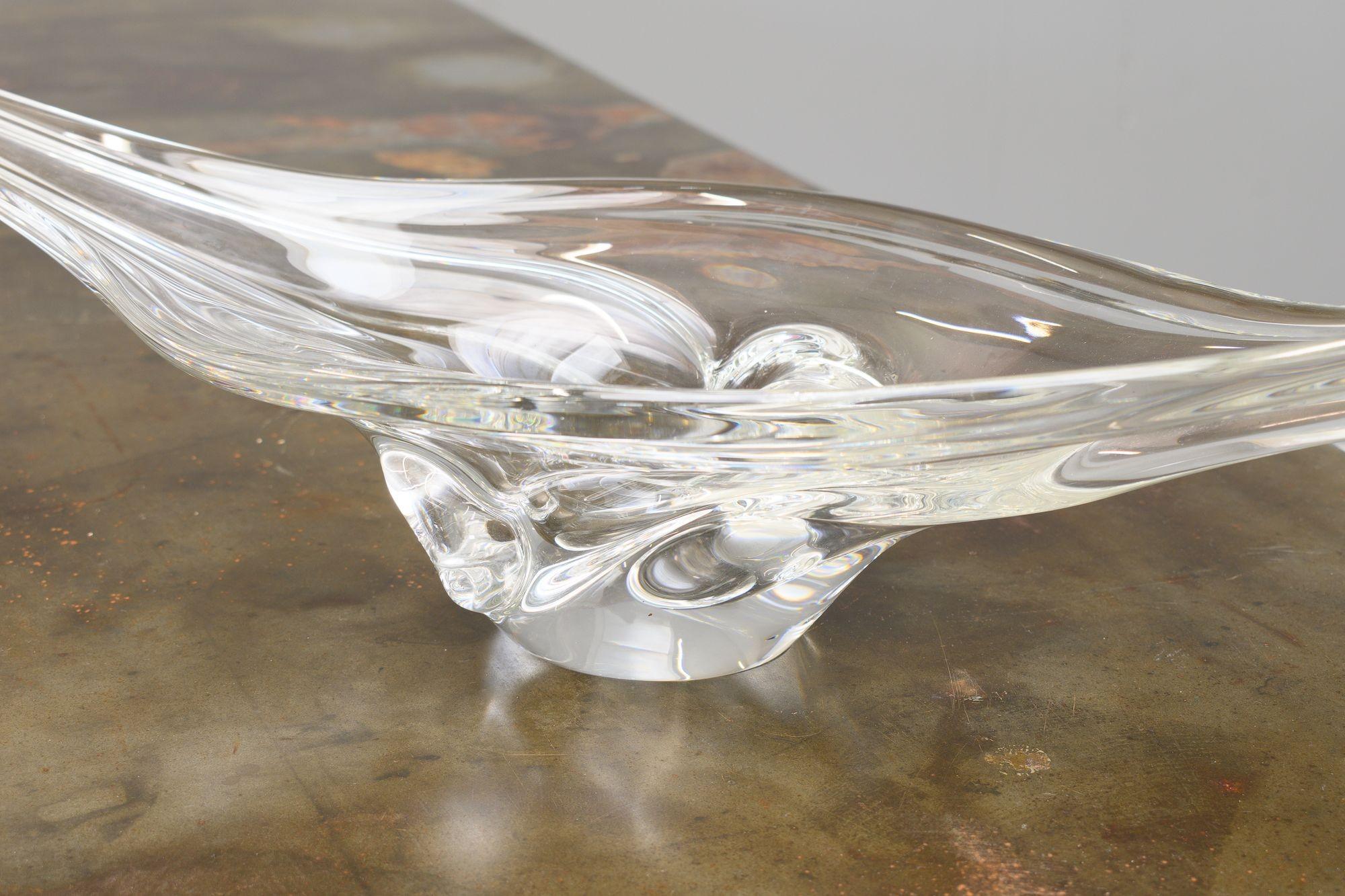 Metà XX secolo Vaso di vetro artistico in vendita