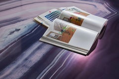 Art Decor Vetrite Agata Lilla Pannello decorativo per molteplici usi Personalizzabile