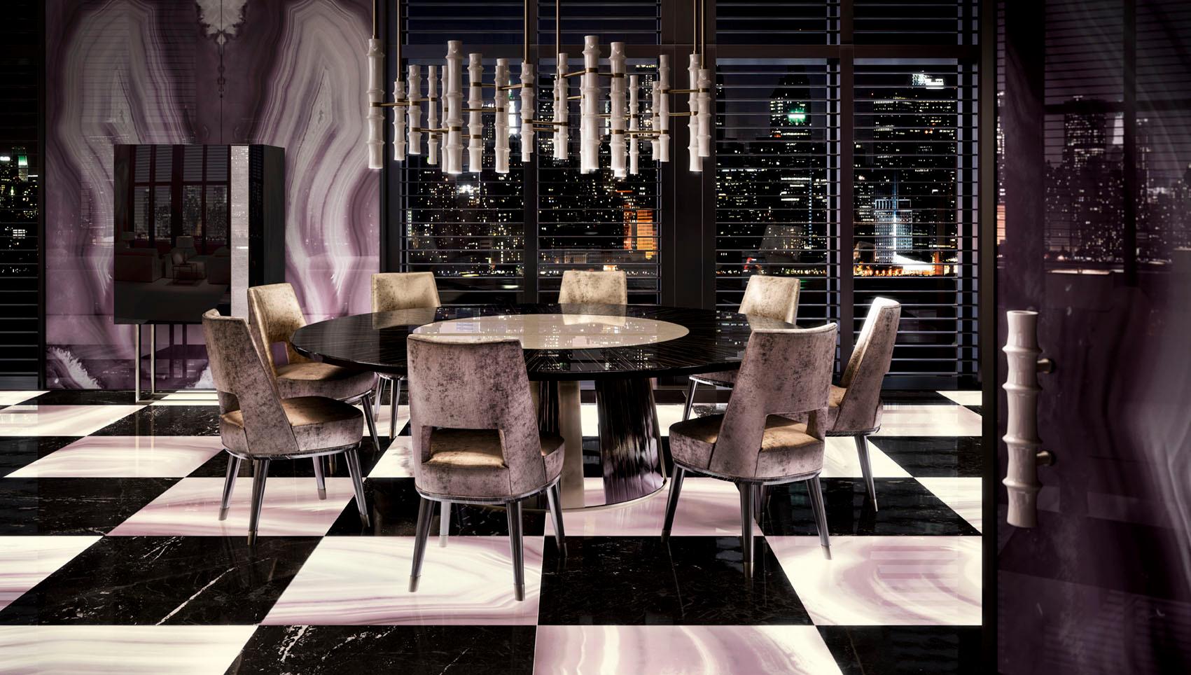 Moderno Art Decor Vetrite Agata Lilla Pannello decorativo per molteplici usi Personalizzabile in vendita