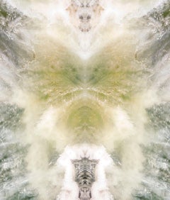 Panneau décoratif en verre d'art en forme de rocher en Vétrite pour plusieurs utilisations personnalisables