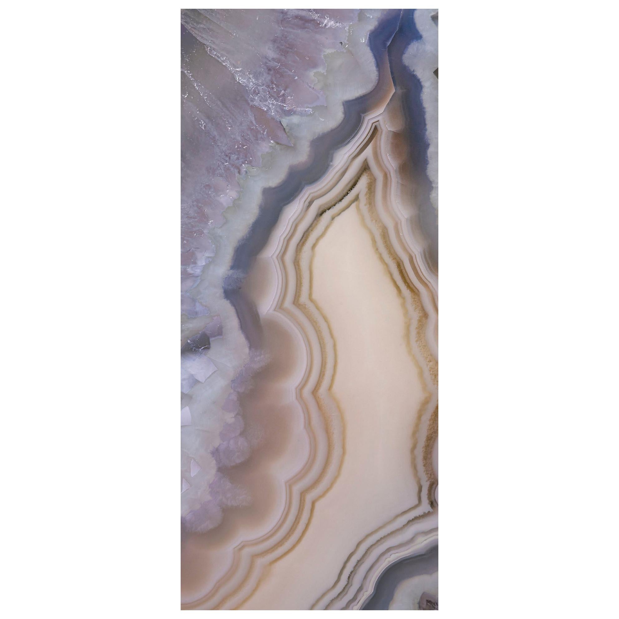 Art Glass Vetrite Cliff Decorative Panel for Multiple Uses Customizable For Sale