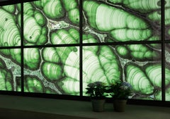 Art Glass Vetrite Clouds Decorative Panel for Multiple Uses Customizable