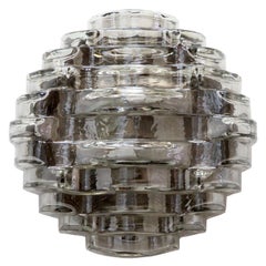 Art Glass Wall Light by Hillebrand