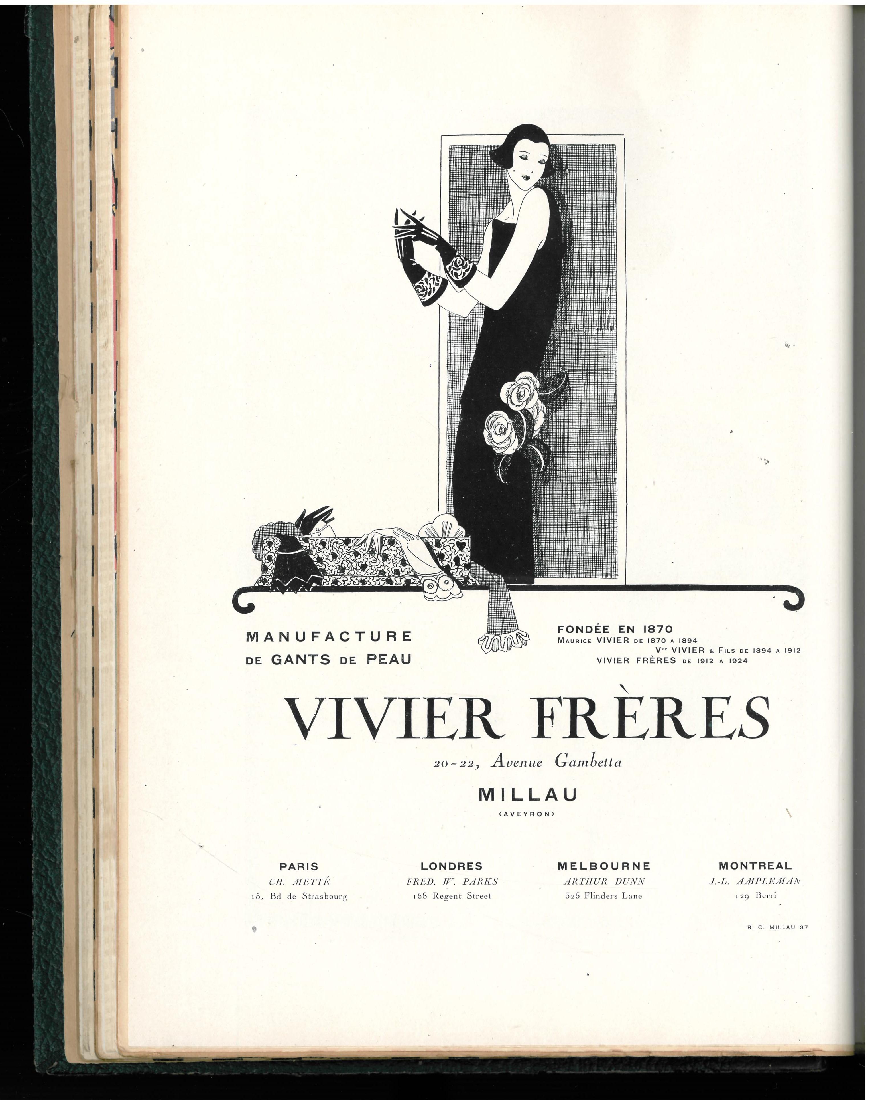 Paper Art, Gout, Beaute: Feuillets de L'Elegance Feminine (Book)  For Sale