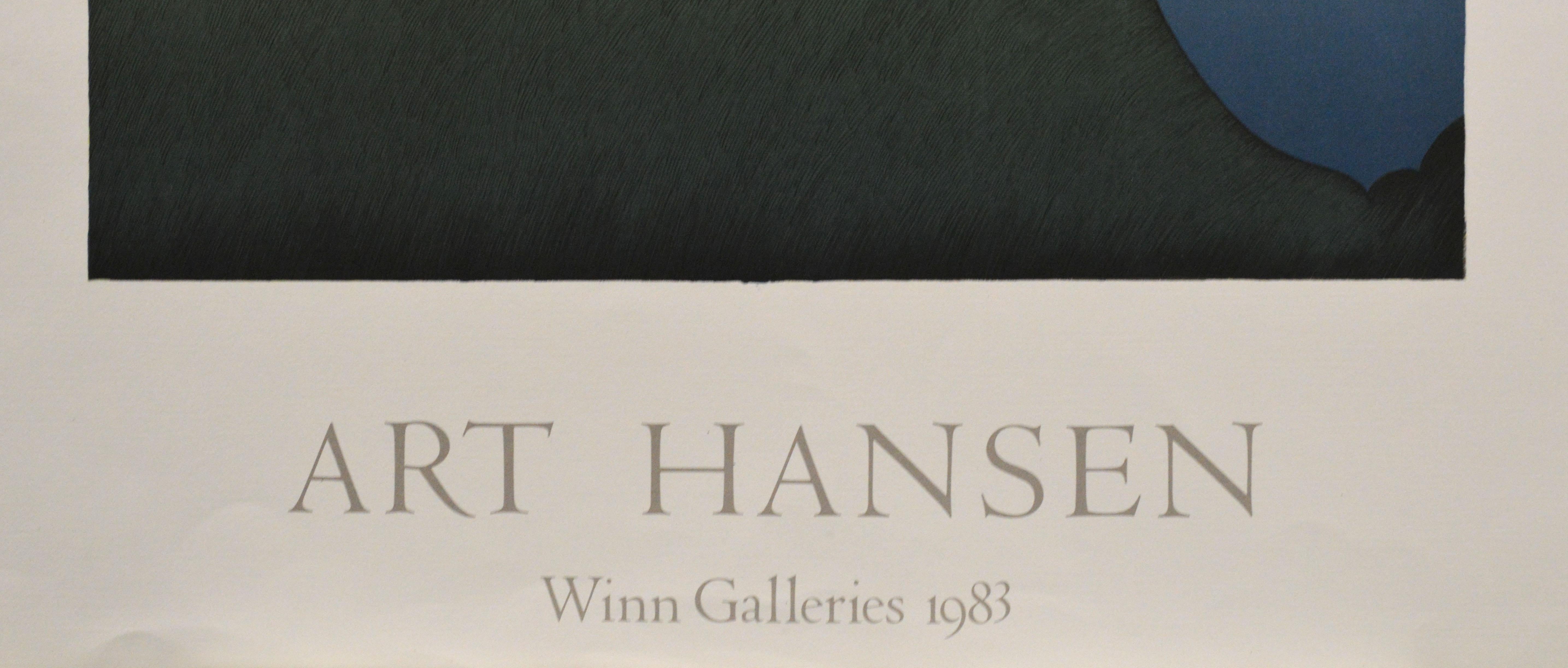 Art Hansen-Winn Galleries,  Doug Danz Milwaukee, & Iris Unfolding Susan Fiori - Print by Art Hansen 