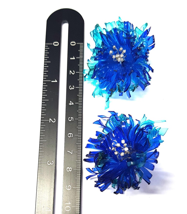 Art Jewels Diamonds 18 Kt Gold Silver Upcycled Plastic E M