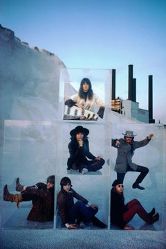 Vintage Jefferson Airplane 1968 for the cover of Life Magazine by Art Kane