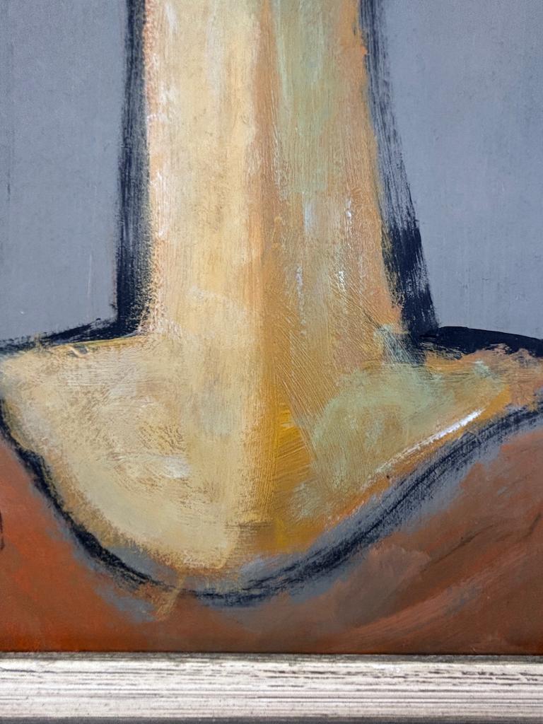 Art  Kate Tea — Masterful Modernist Portrait by Harry Charles Tim (Framed & Sig For Sale 1
