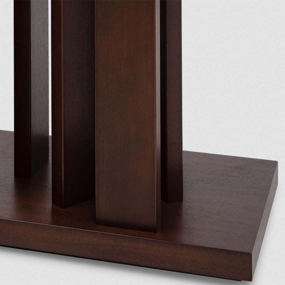 Acajou Table console en acajou d'art en vente