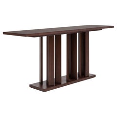 Art Mahogany Console Table