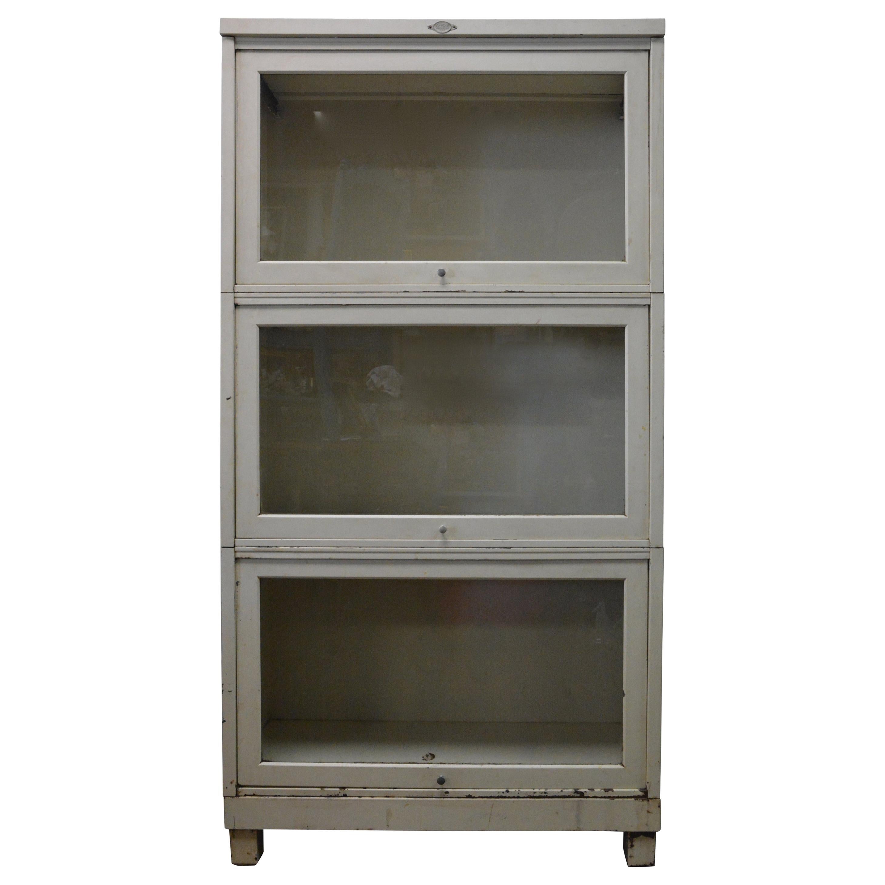 Art Metal Co Stacking Barrister's Bookcase For Sale