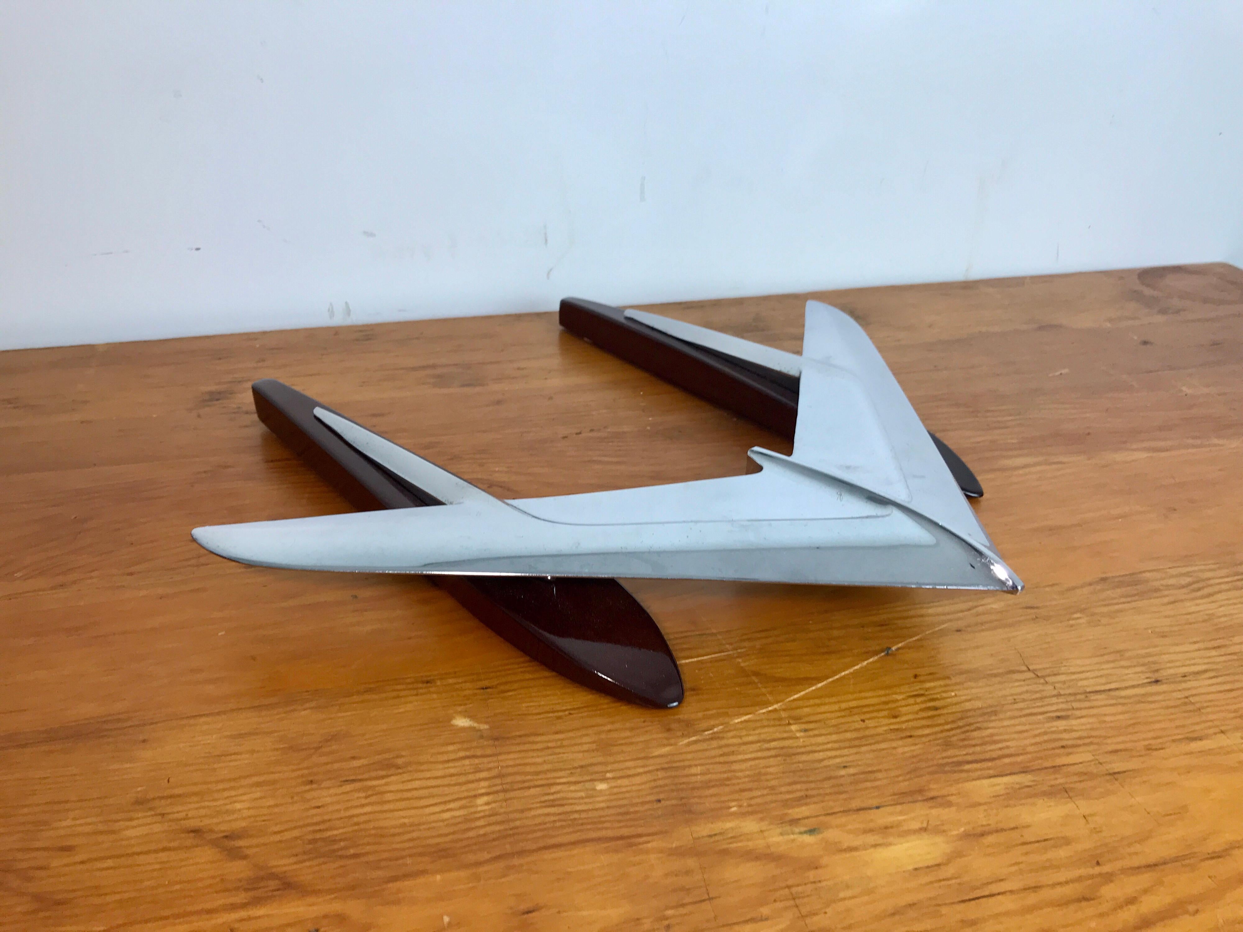 Art Moderne Airplane Sculpture, 1950s For Sale 2