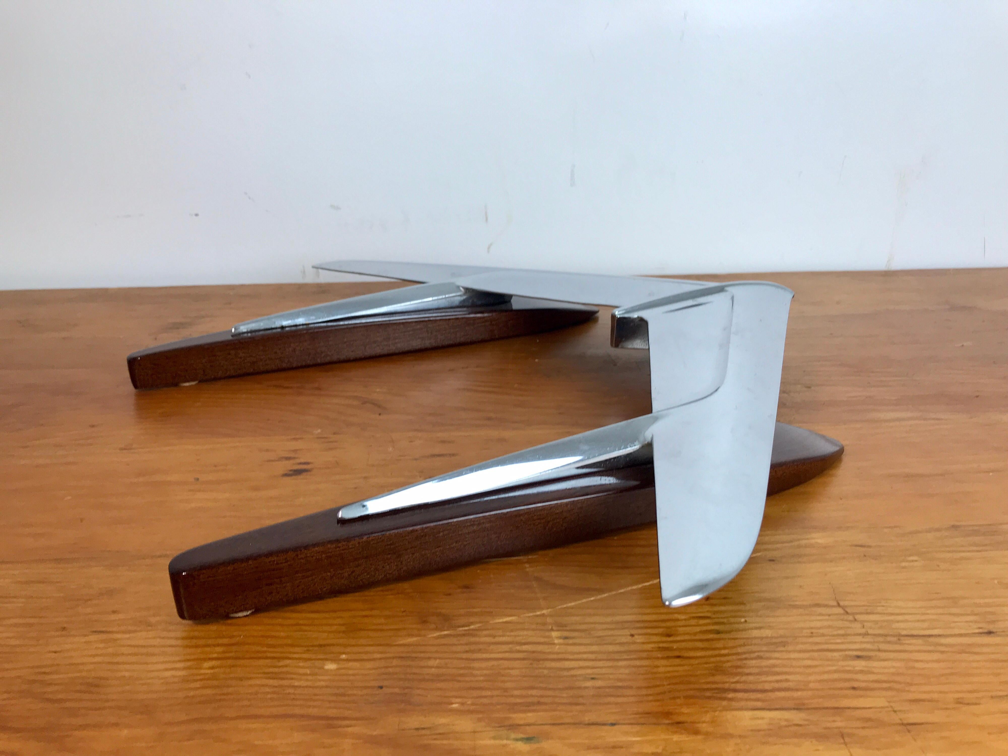 20th Century Art Moderne Airplane Sculpture, 1950s For Sale