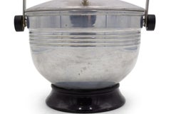 Art Moderne Aluminum Ice Bucket