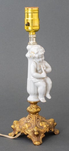 Art Moderne Style Tripoedal Peacock Lamp