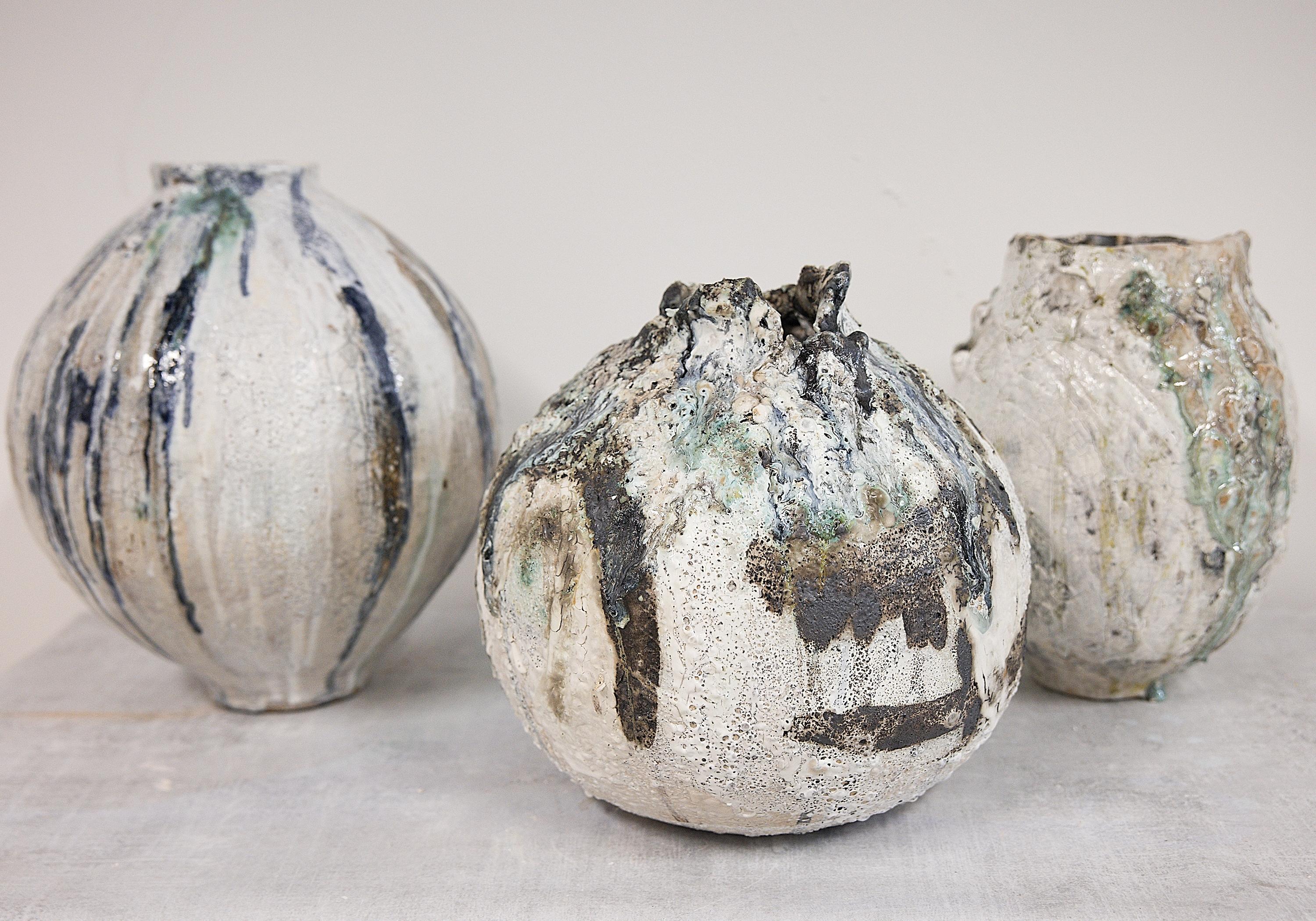 Stoneware Art Moon II Vase