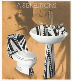 Art Nelson for Kohler Artist's Edition Cactus Cutter Commode, 1986