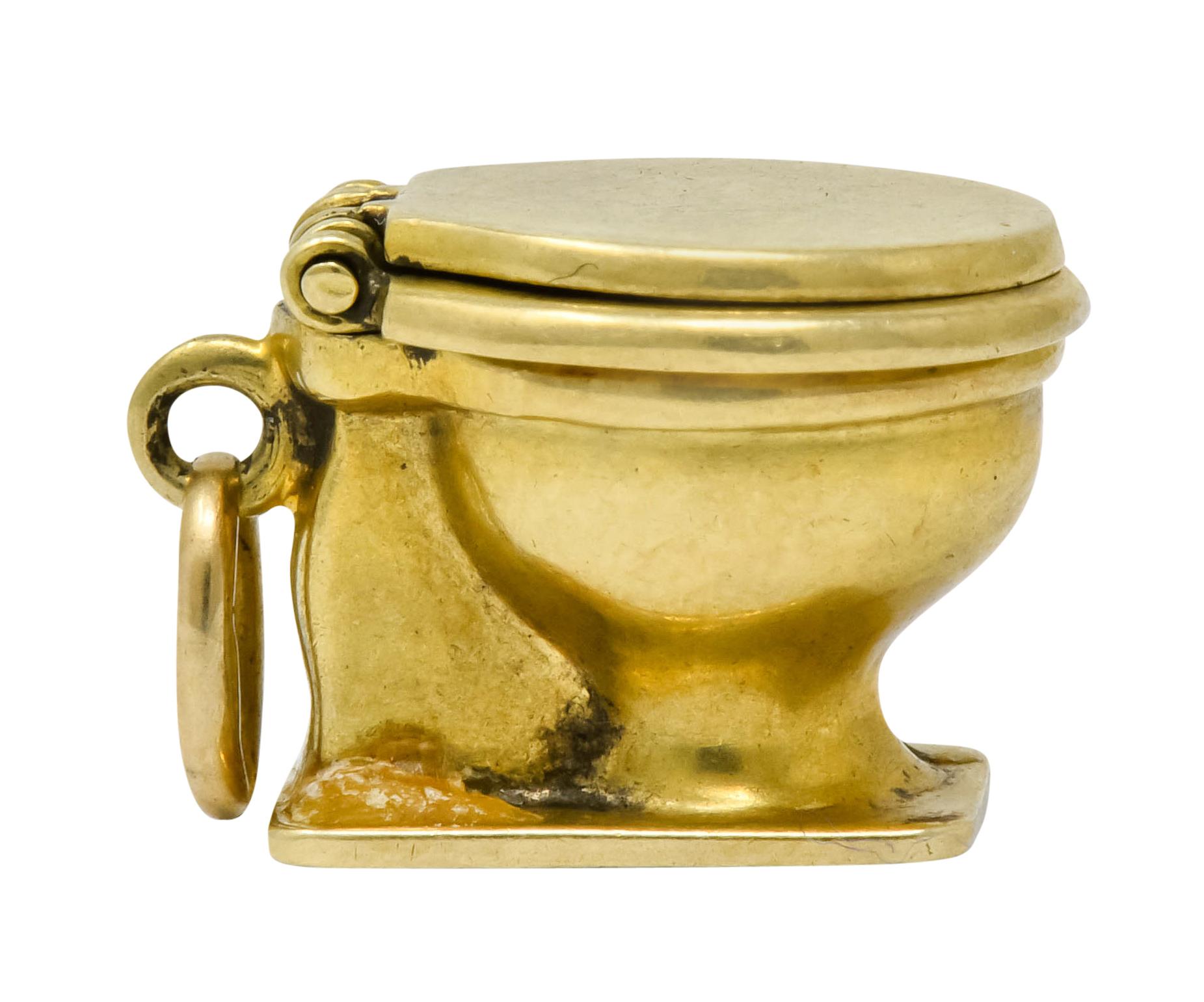 art nouveau toilet