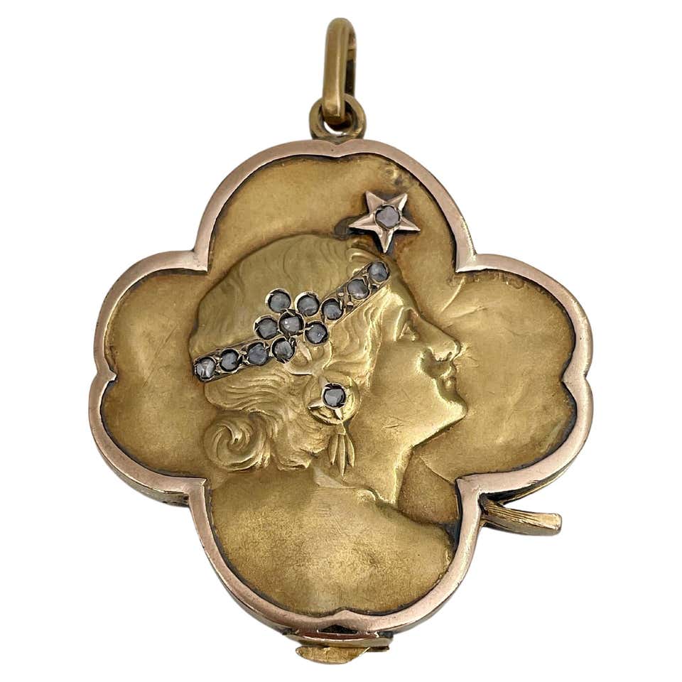 Very Rare Antique Victorian Rolled 9ct Gold Brass Masonic Locket ...