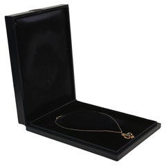 Art Nouveau 14 Karat Yellow Gold Pendant. Tourmaline Seed Pearls Pendant only