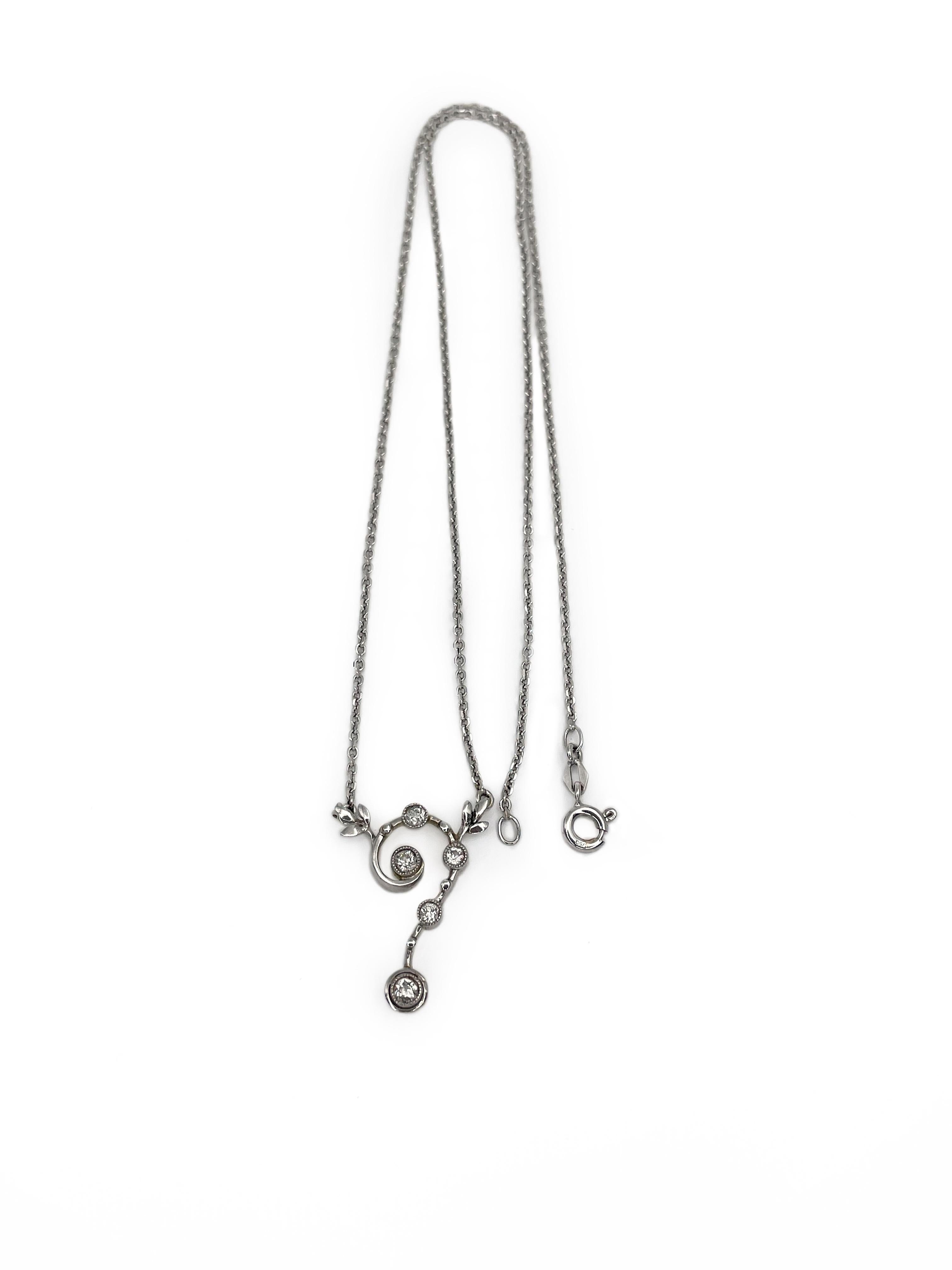 question mark necklace