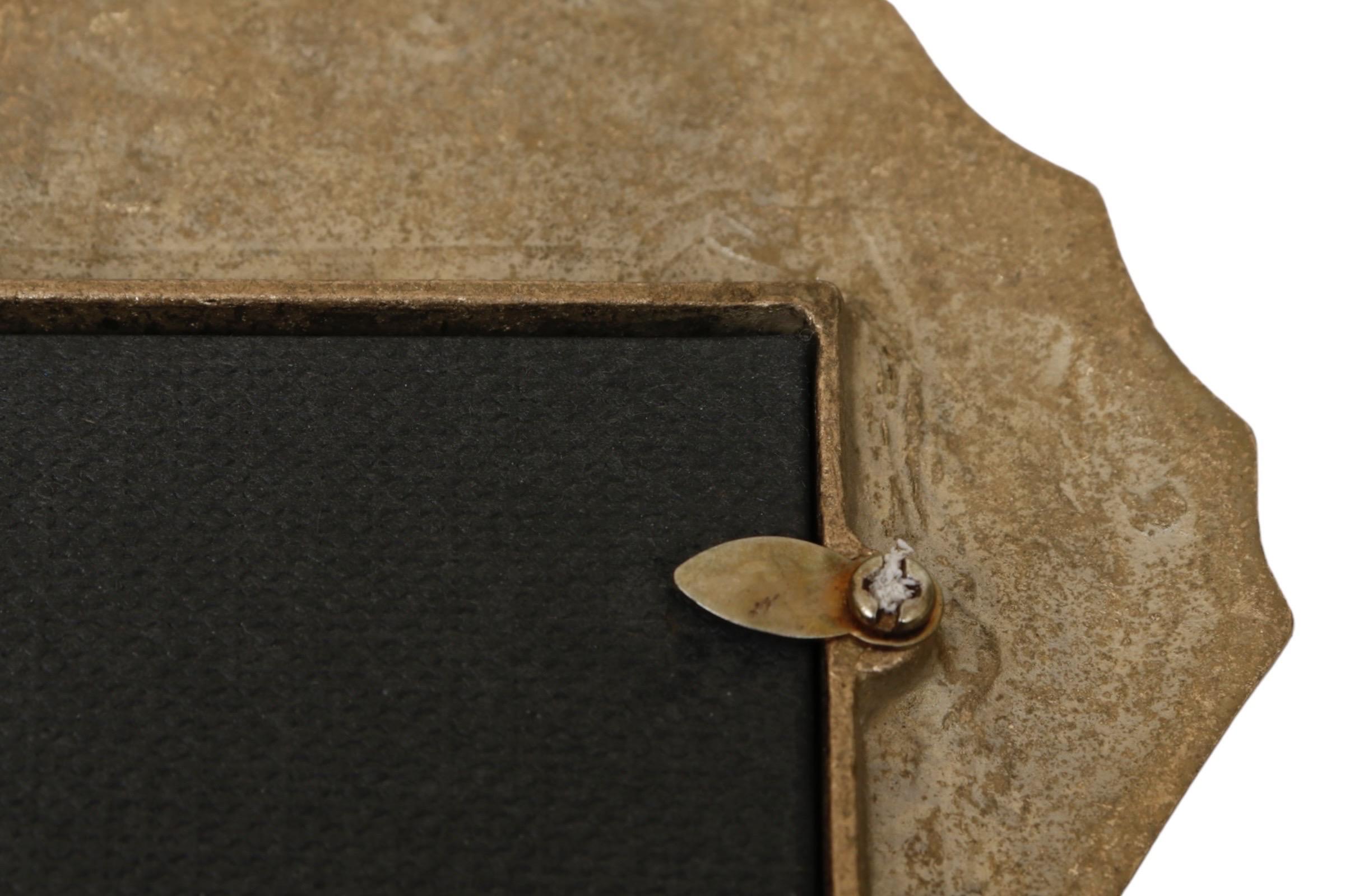 Art Nouveau 5”x 7” Brass Photo Frame 2