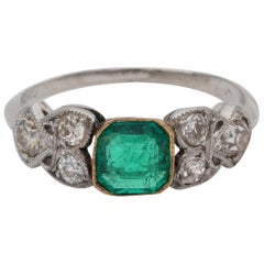 Art Nouveau Engagement Rings