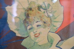 Art Nouveau Advertising Poster for the ball JARIN DE PARIS at the Champs Élysées