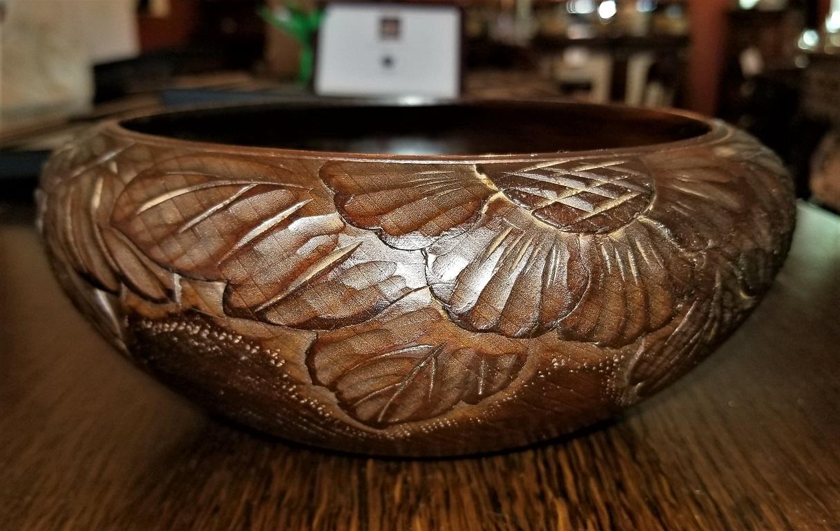 carved bowl