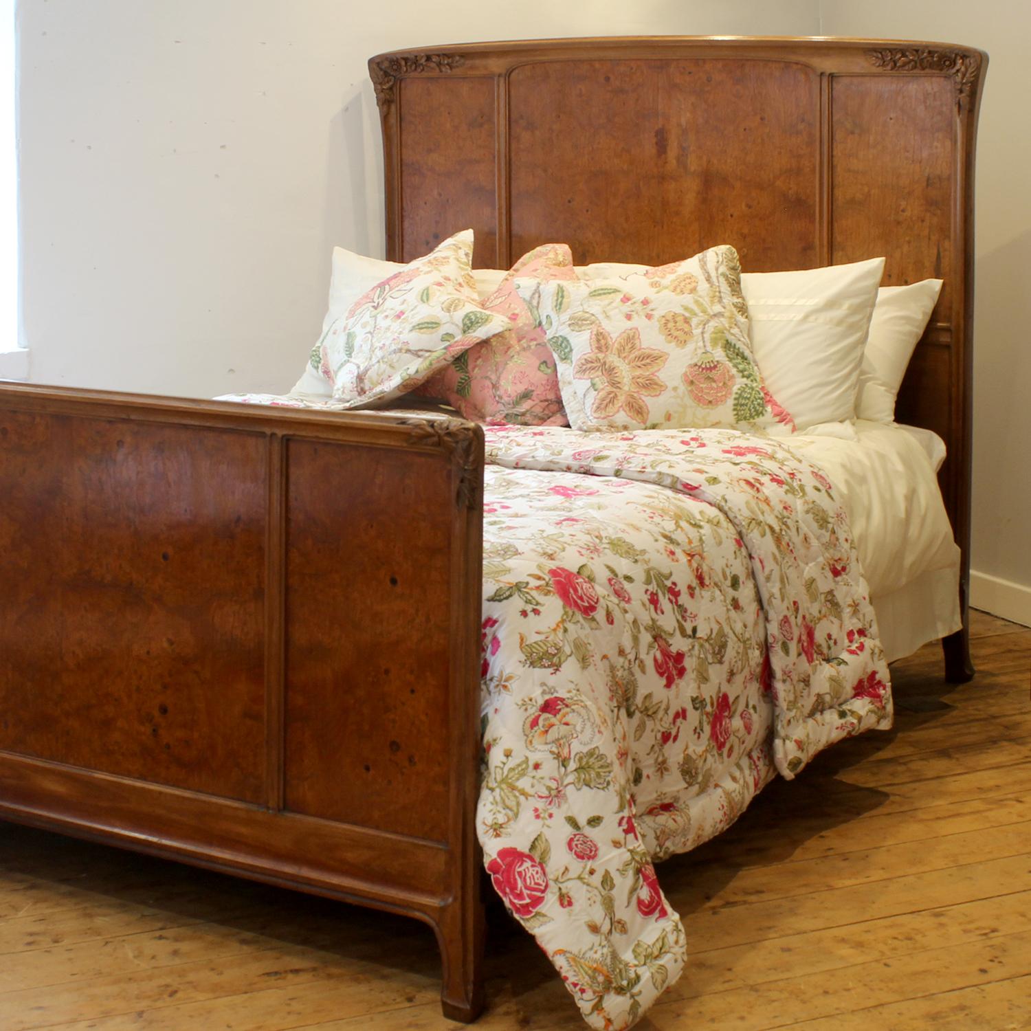 antique sleigh bed king size