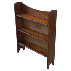Art Nouveau Used Oak Bookcase Display Cabinet - Quality C1910 Piece