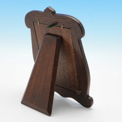 Art nouveau antique sterling silver photograph frame made in Chester in 1903