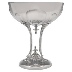 Art Nouveau Antique Sterling Silver Trophy or Centrepiece, Sheffield, 1912