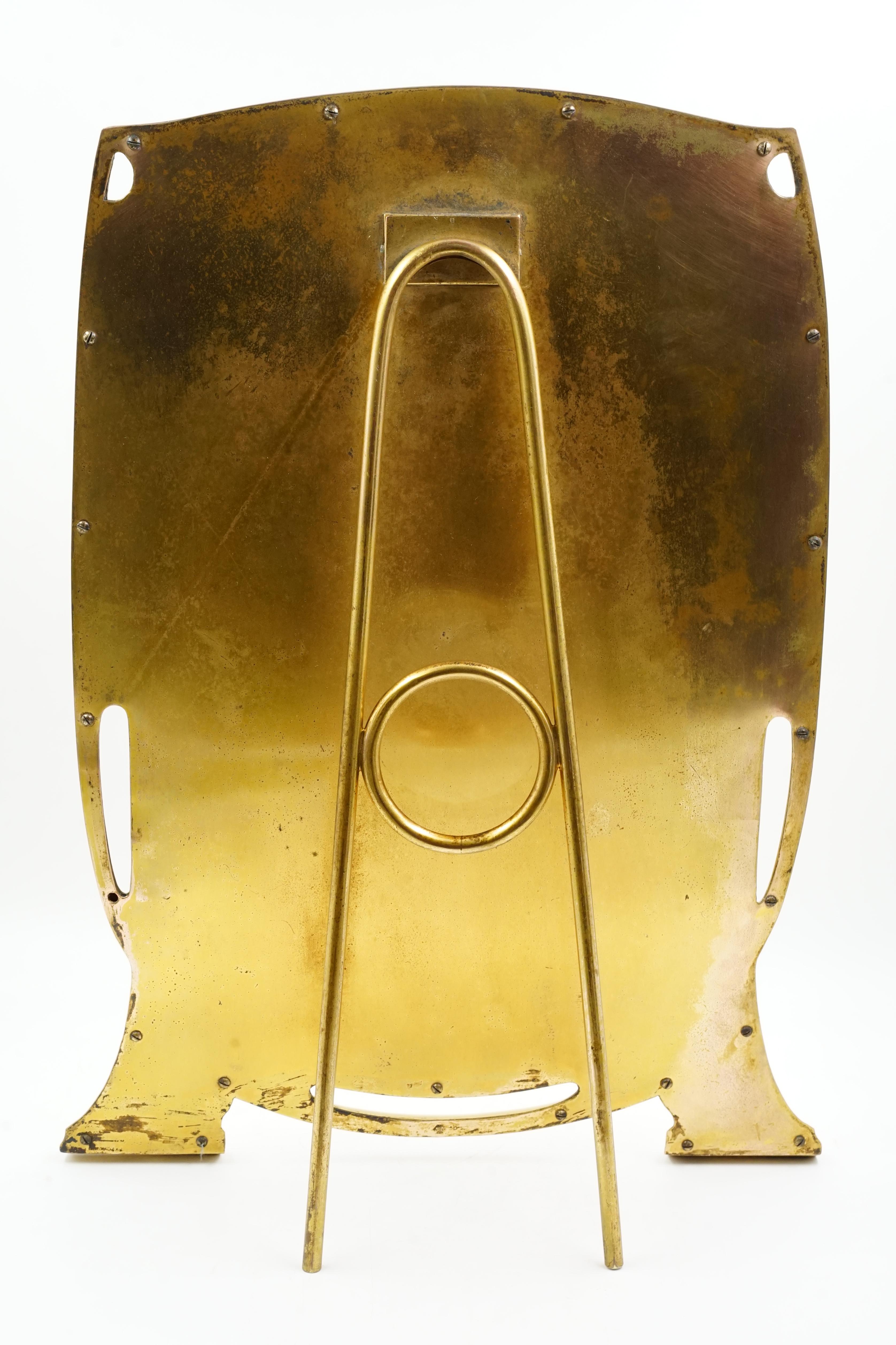 Art nouveau Argentor mirror In Good Condition For Sale In Buenos Aires, Argentina