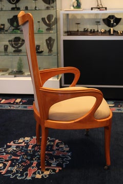 Art Nouveau Armchair by Johann Emil Schaudt