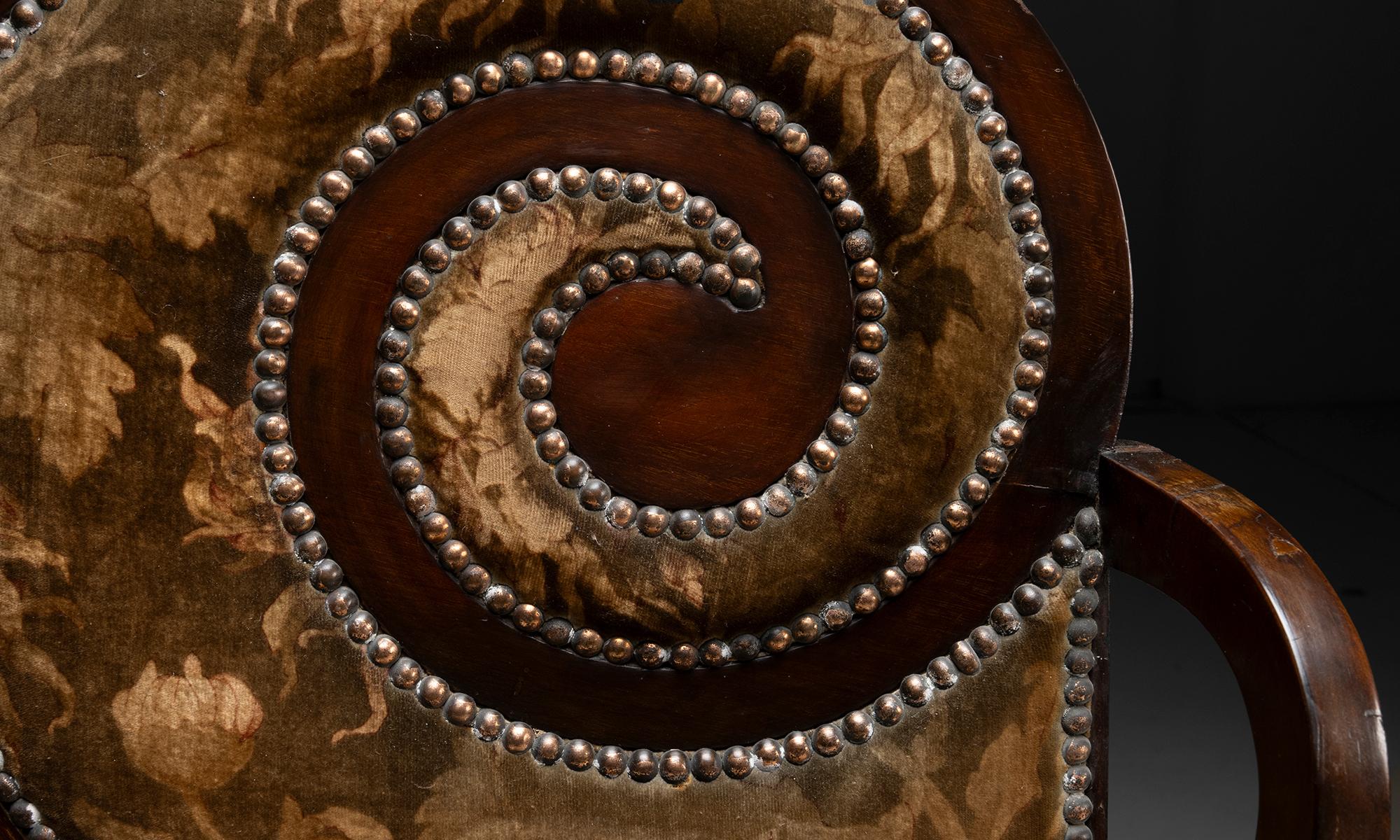 Inglese Poltrona Art Nouveau, Inghilterra, circa 1900 in vendita