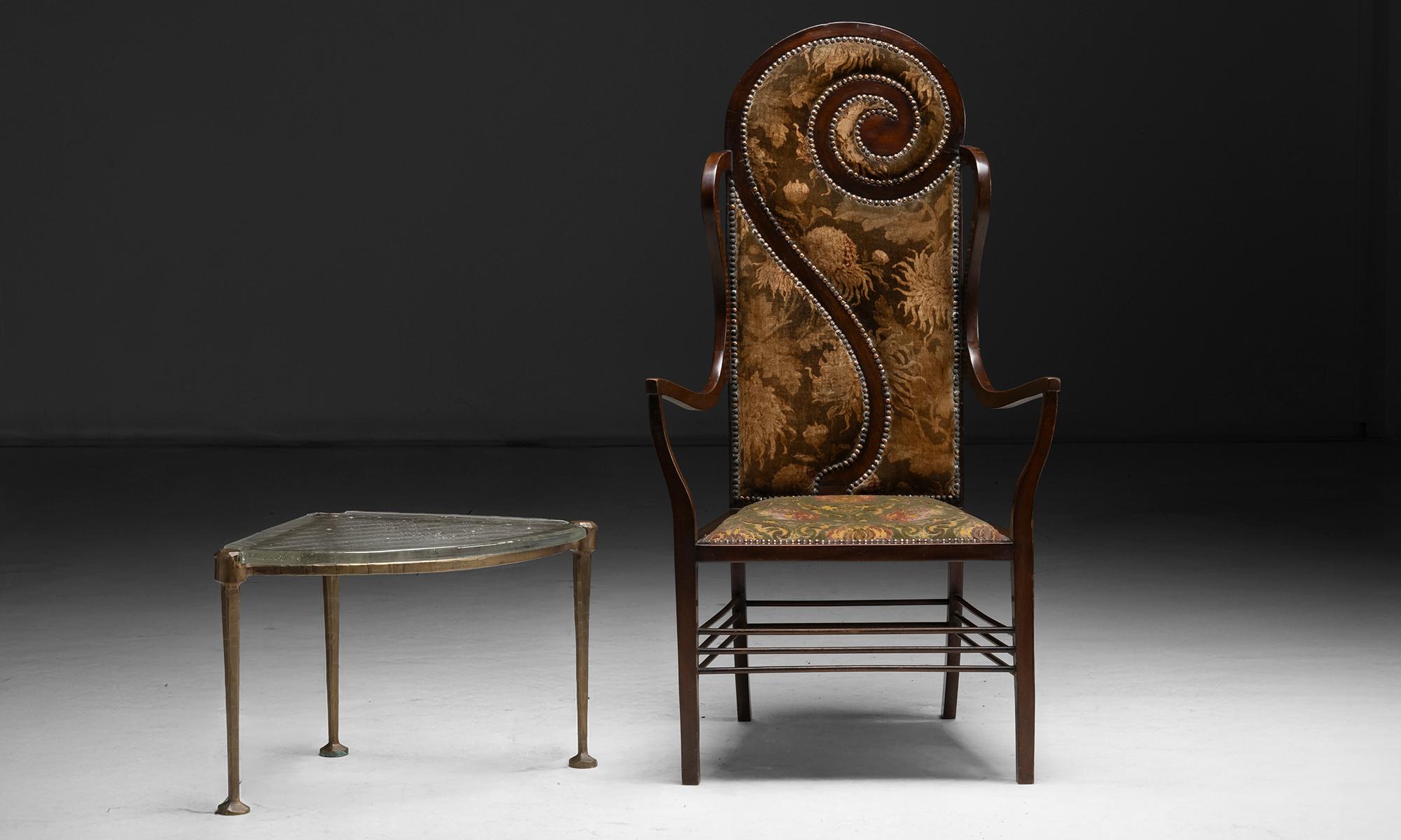 Poltrona Art Nouveau, Inghilterra, circa 1900 in vendita 2